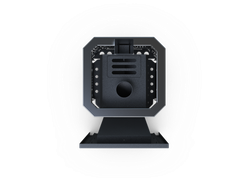 Банная печь Душа- 15 Сетка Модерн Закрытая Каменка панорама 8мм