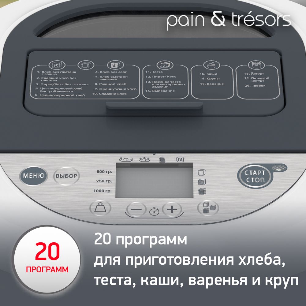 Хлебопечка Moulinex Pain&Tresors OW250132
