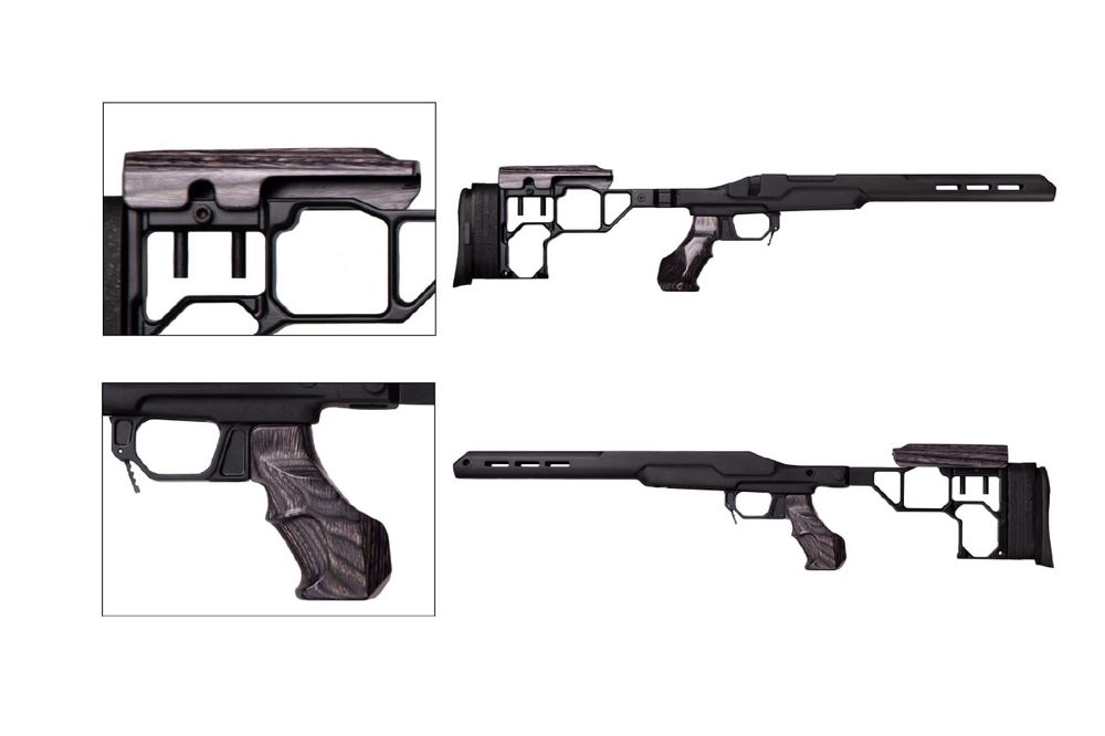 Ложе тактическое,складное для ATA Arms Turqua Gen 2 и др. MG-08, MasterGun