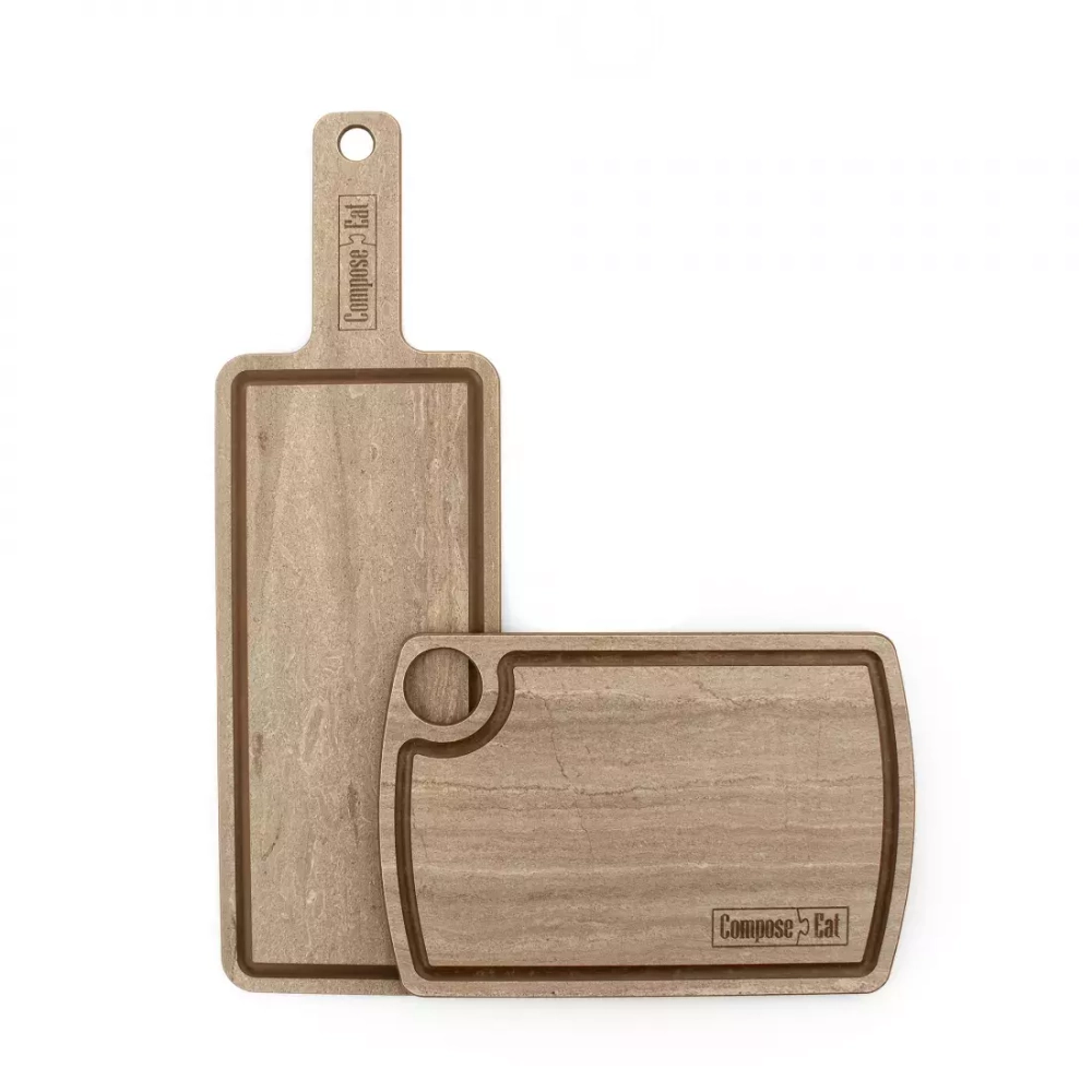 Доска разделочная 15х22см ComposeEat Fashion травертин капучино
