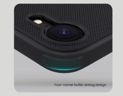 Чехол от Nillkin c поддержкой MagSafe для iPhone 16e, серия Super Frosted Shield Pro Magnetic Case