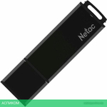 USB Flash-накопитель Netac U351 16Gb серый (NT03U351N-016G-20BK)