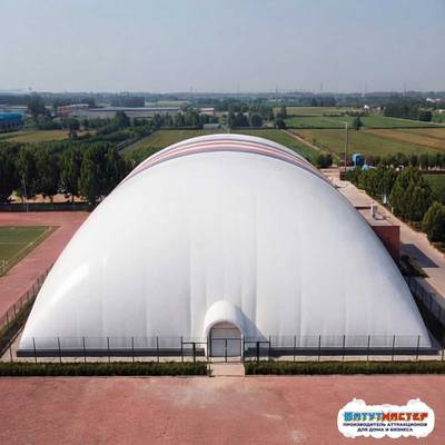 Воздухоопорное сооружение для ледовой арены «Зимний Дом», 45×27×11 м