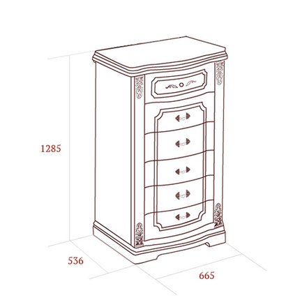 ФЛОРИАНА Комод К6
