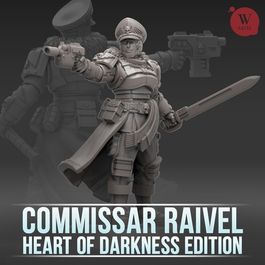 Миниатюра Commissar Raivel - Heart of Darkness edition