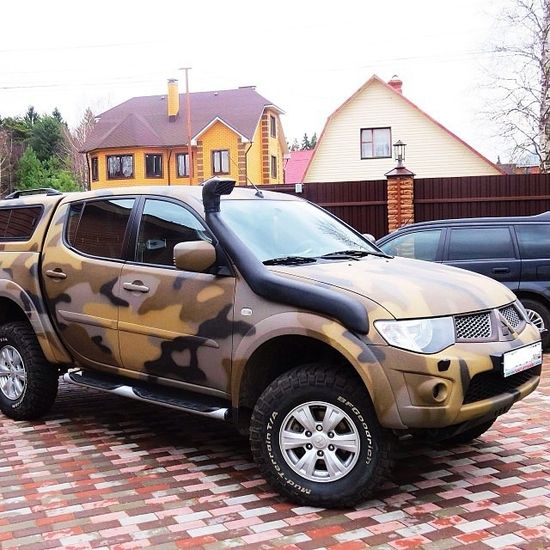 Шноркель Mitsubishi L200 New, Pajero Sport II Стократ STO SN-MM0660