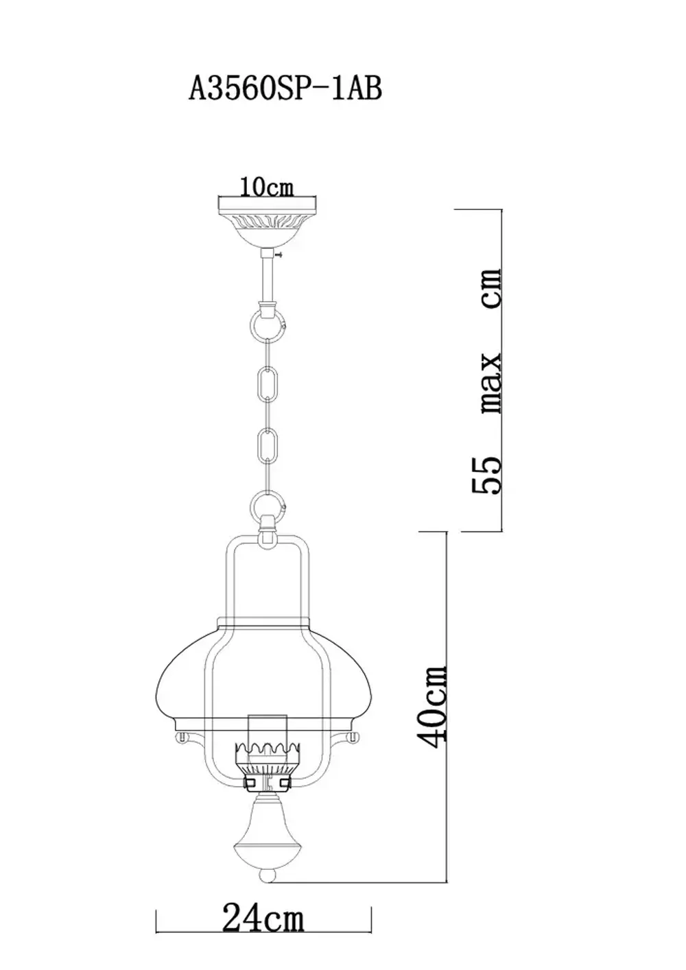 Подвесной светильник Arte Lamp