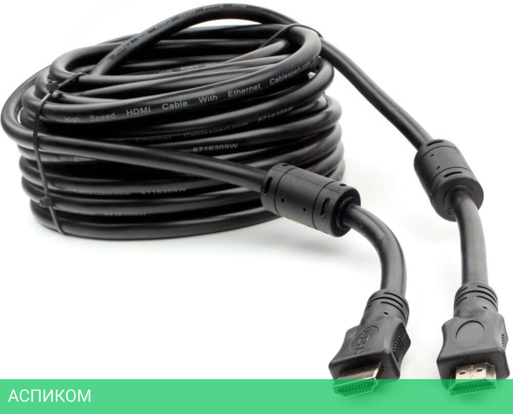 Кабель Cablexpert CCF2-HDMI4-15M HDMI - HDMI 15 м черный