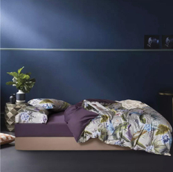 Комплект постельного белья ZEPHYR HOME ЕВРО пг. Мако-Сатин,Египетский хлопок Зеленый