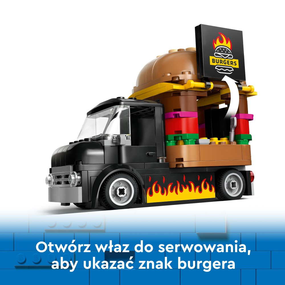 Конструктор LEGO City 60404 Бургерный грузовик — фото 12