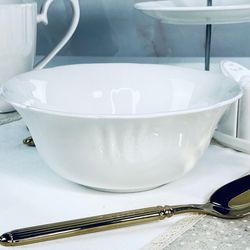 Lenardi 118-150 Салатник 20см RESTO в под.уп.(х16)Фарфор