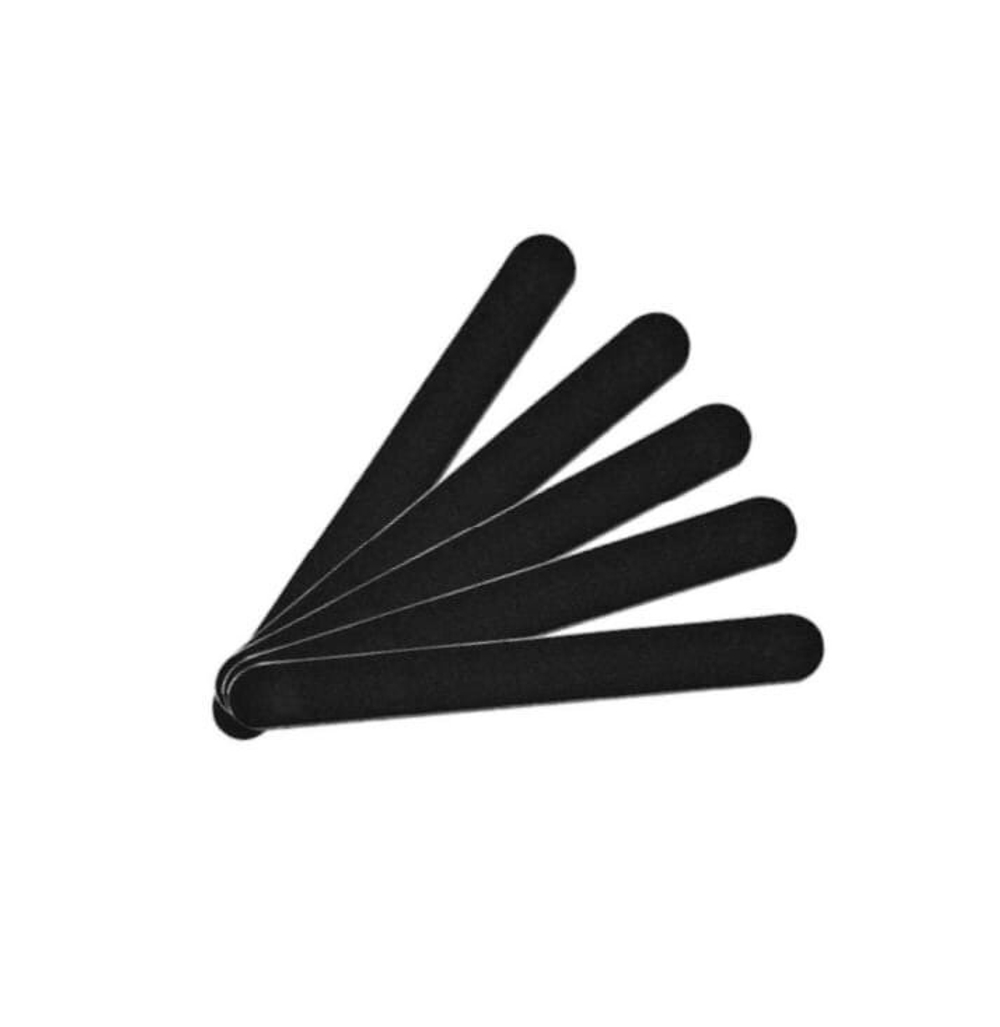 Пилка черная Serebro двусторонняя  100/180