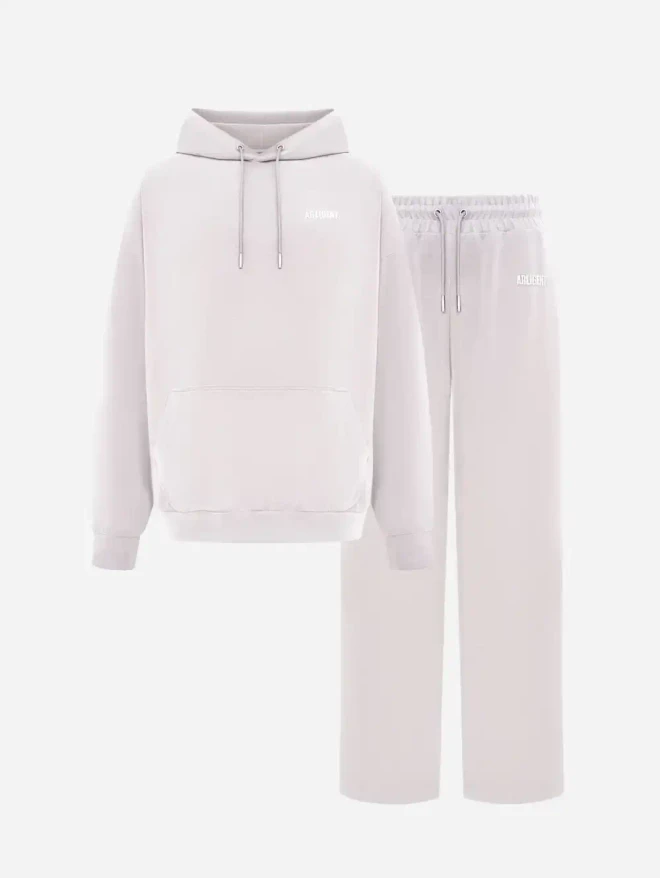 Спортивный костюм из модала белый