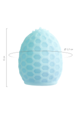 Мастурбатор A-Toys Pufl бирюзовый 6 см