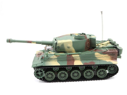 Р/У танк Heng Long 3828-1 Tiger I ИК-версия 1/26, полное управление, свет и звук, идеален для танковых боев