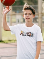 Футболка с гербом России