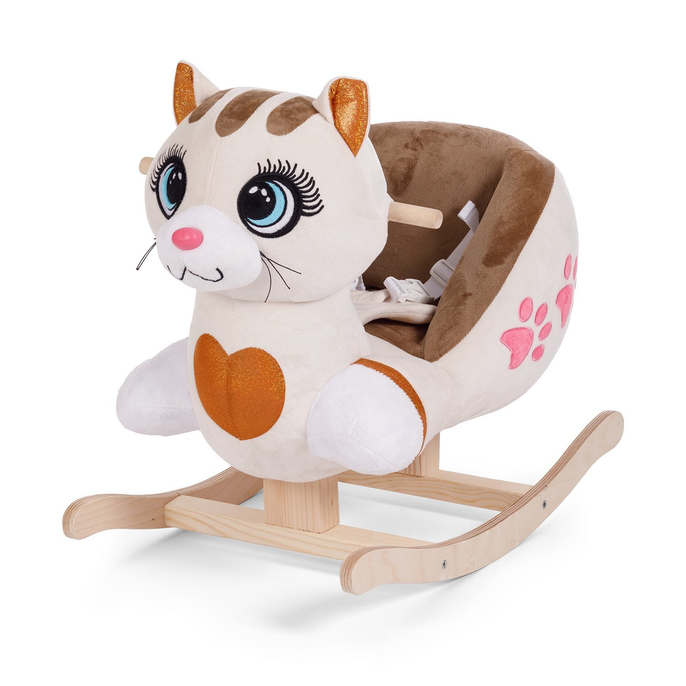 Качалка мягкая Тутси "Котенок" (бежевый), 735-2021