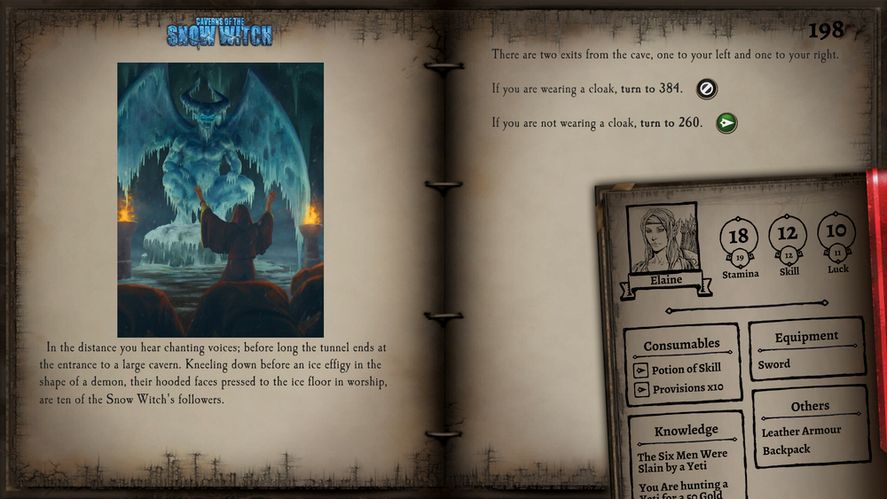 Caverns of the Snow Witch (Fighting Fantasy Classics) (для ПК, цифровой код доступа)