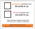 Рама 50x55 для картин и фотографий RP0920256-12