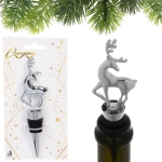 Пробка для бутылок «Олень», цвет серебро