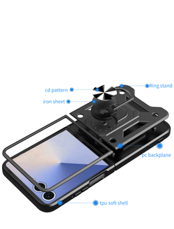 Чехол с кольцом Bumper Case для Samsung Galaxy Z Flip 7