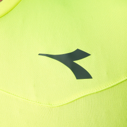 Мужское теннисное поло Diadora Team T-Shirt Men - Neon Yellow, Black