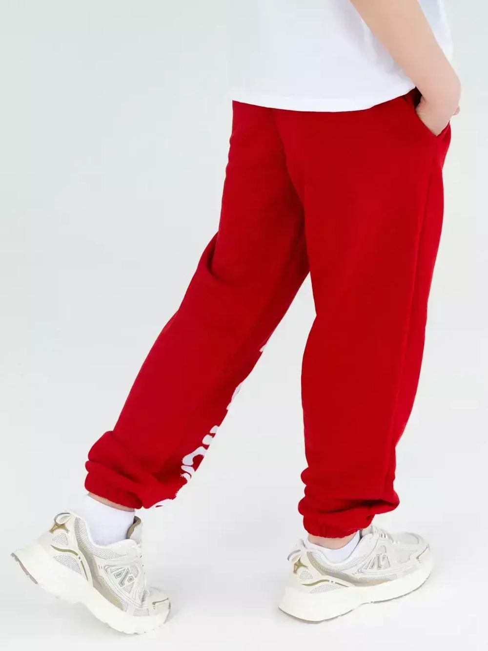 Штаны детские спортивные красные