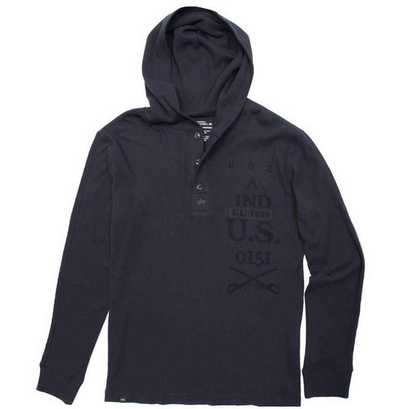 Толстовка Alpha Industries Langdon (т. синяя - r.blue)