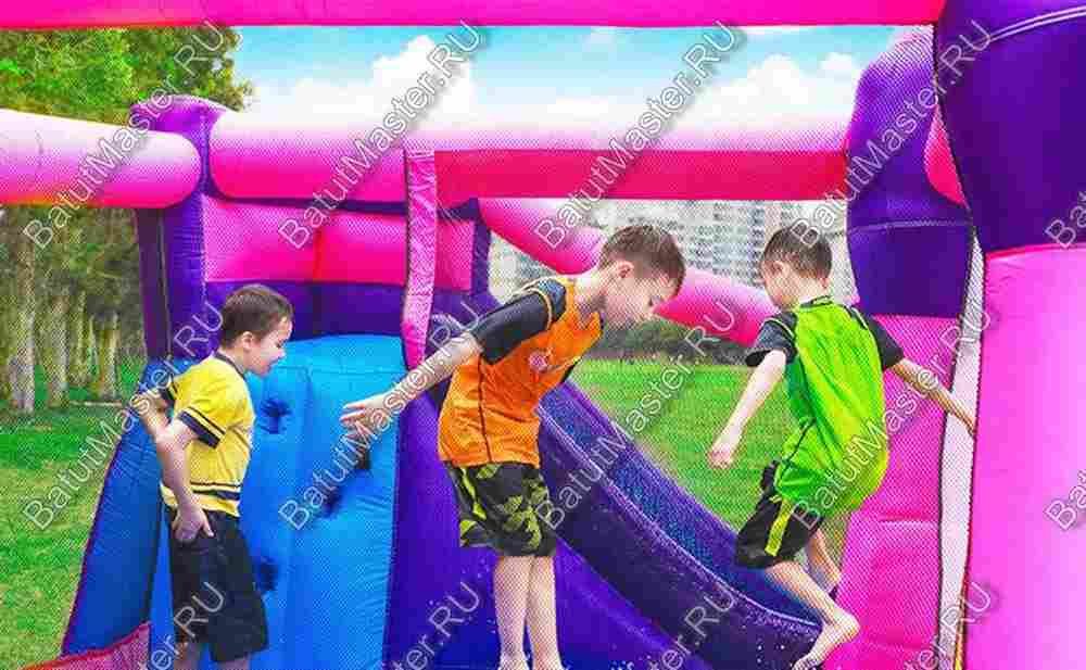 Коммерческий надувной батут "Маленькая фея" размер 5*3,5*2,7 м