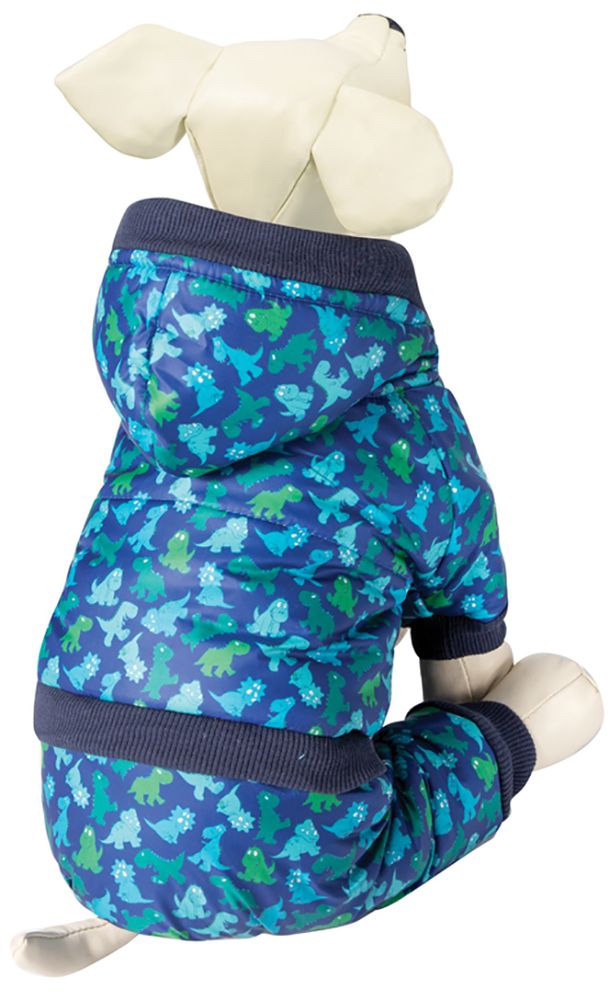 Triol Комбинезон Т-Рекс для собак, зимний, размер S, спинка 25 см