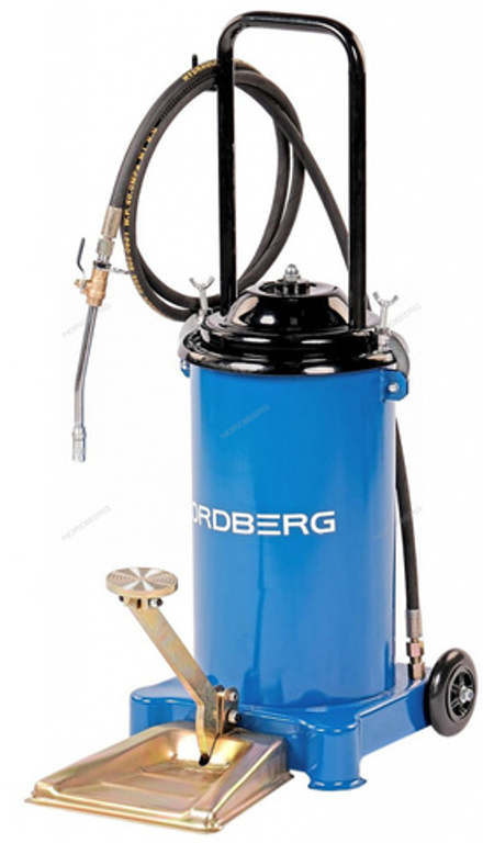 NORDBERG N5013 Установка для раздачи густой смазки с педалью, 12 л