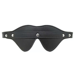 Маска закрытая с ремешком черная