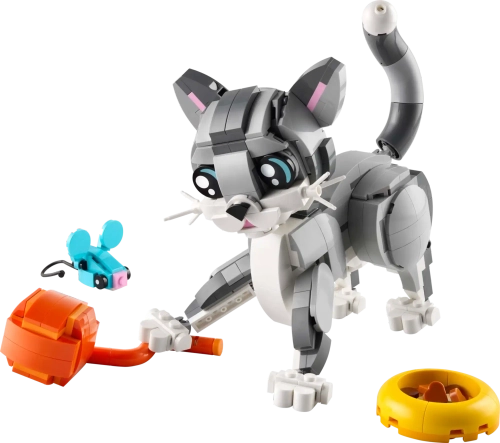 Конструктор LEGO Creator 31163 Игривый кот, 3в1