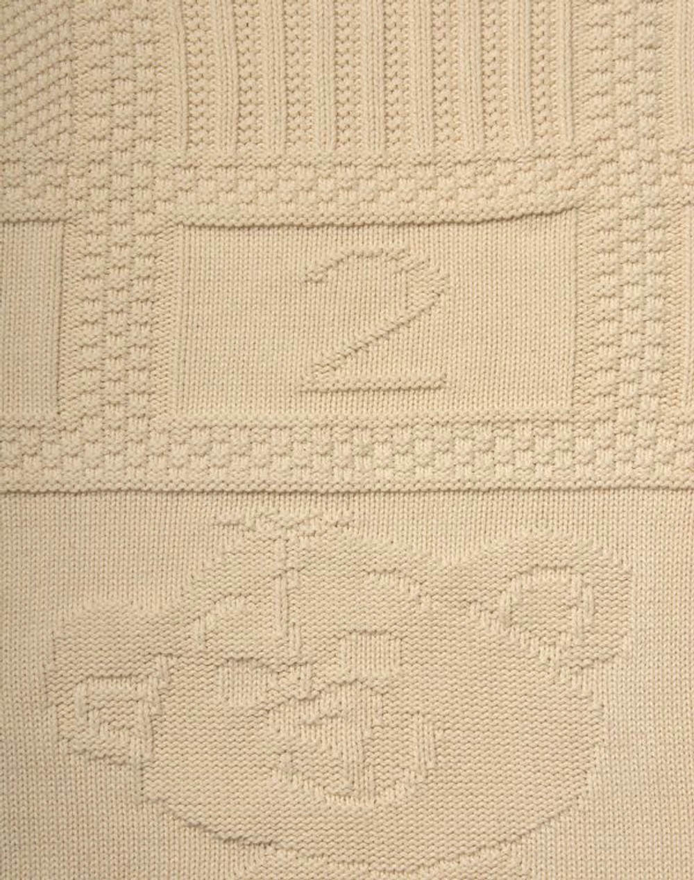 Элитный плед детский Imperio 16 экрю от Luxberry фрагмент