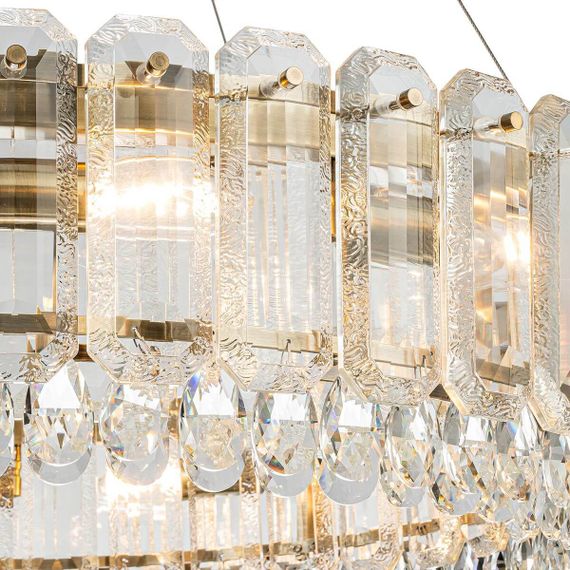 Подвесная люстра Indigo Brilliante 12039/12P Brass V000426