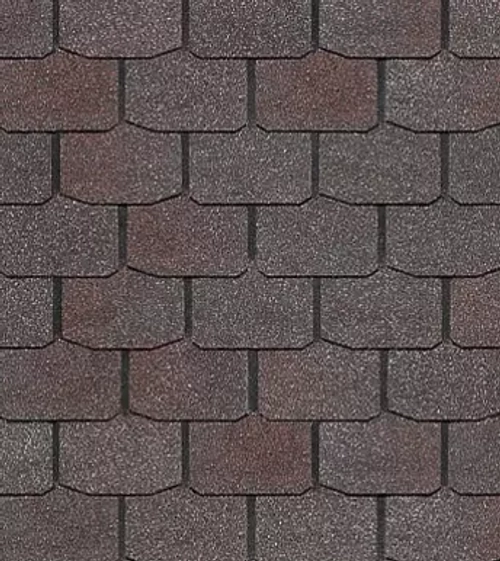 Гибкая черепица Docke PREMIUM Двухслойная "Цюрих" Изюм 3,1м2