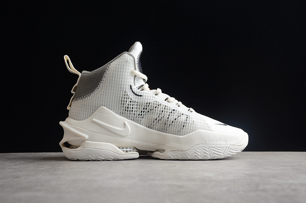 Nike zoom white basketball shoes best sale