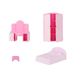 Набор мебели для кукол "Спальня" 4 предмета (Совтехстром)