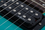 Schecter C-6 DELUXE SATIN AQUA