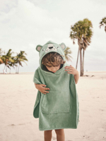 Пончо махровое для мальчика Next E22-920, Зеленый