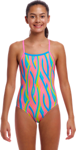 Купальник FUNKITA Girl's Swirly Straws