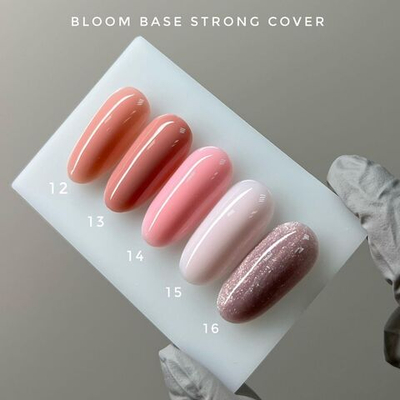 Bloom Strong base Cover 14 - База жесткая кукольный розовый, 15 мл