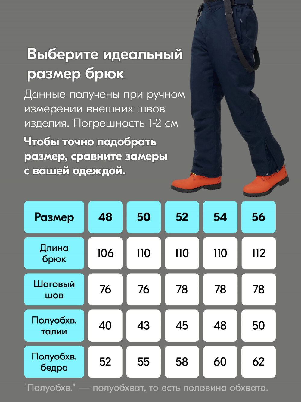 Горнолыжный костюм мужской зимний темно-синего цвета 390TS
