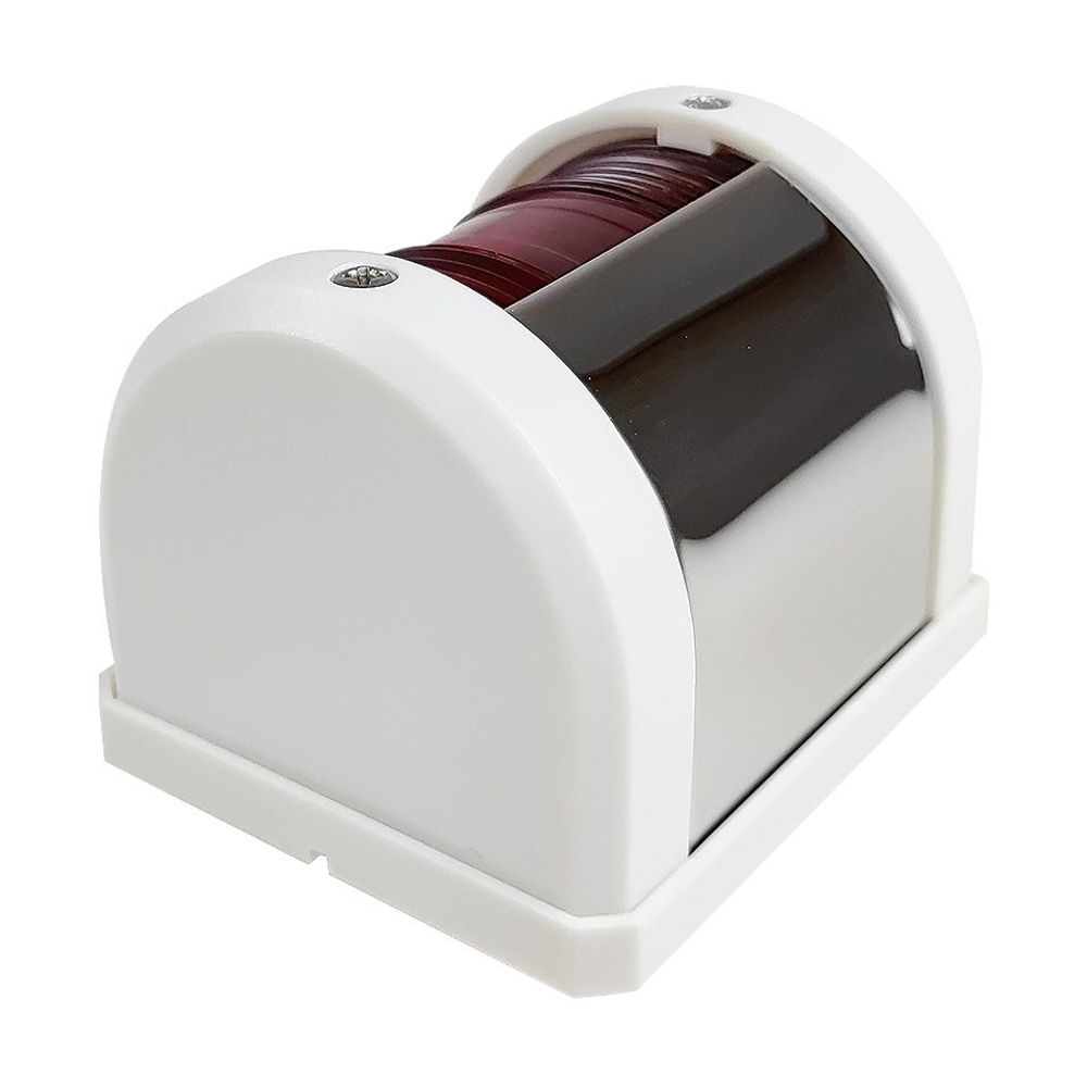 Бортовой Навигационный огонь светодиодный красный, белый корпус (10269212)