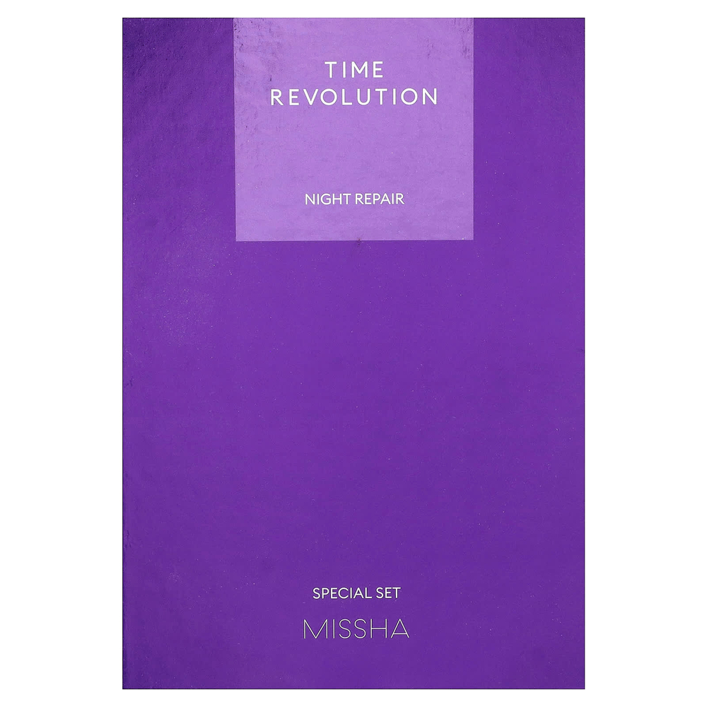 Missha, Time Revolution ночной восстанавливающий набор, 5 предметов