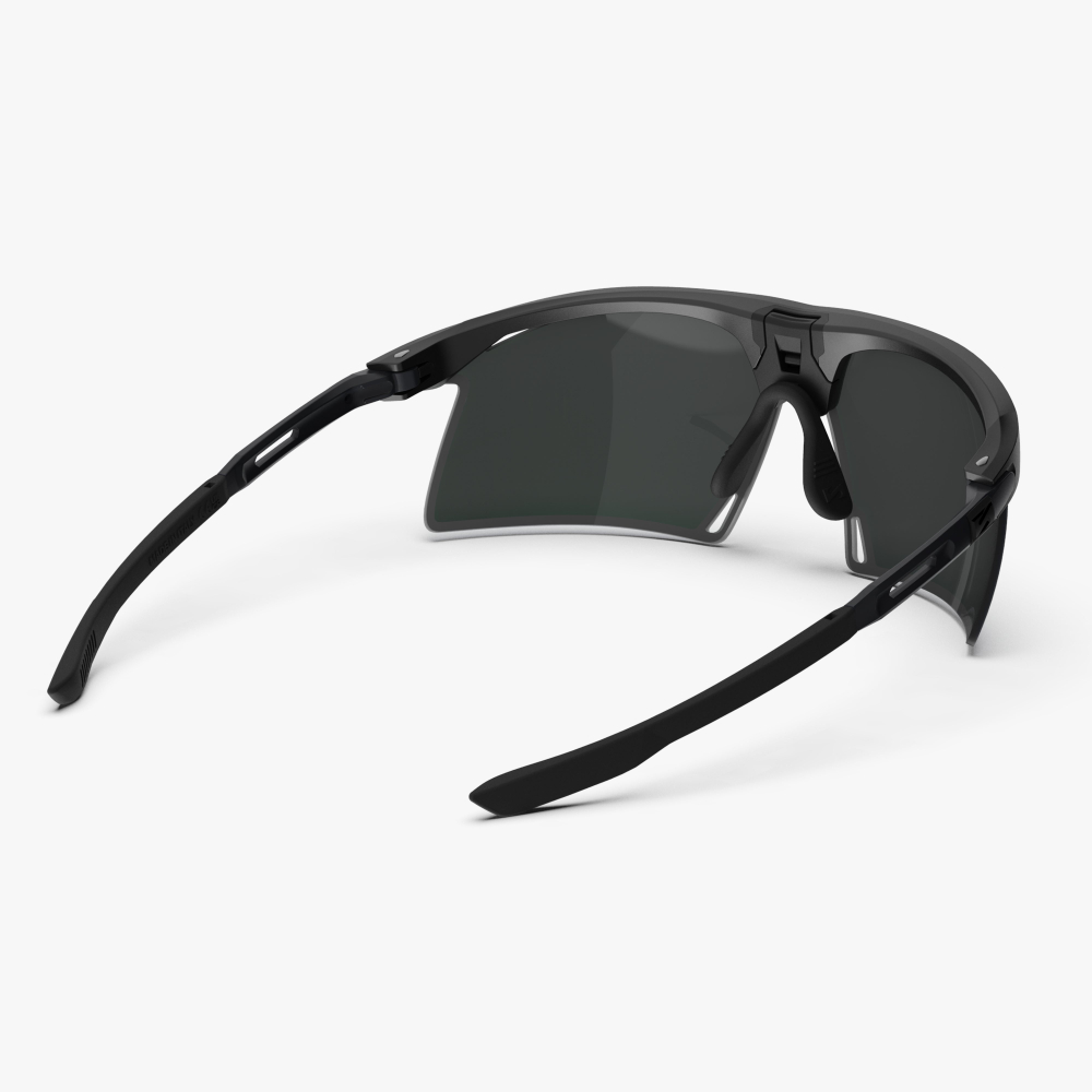 Спортивные очки Scicon Aerobeam Titanium Sunglasses Black Matt Polarized Multi Mirror Green