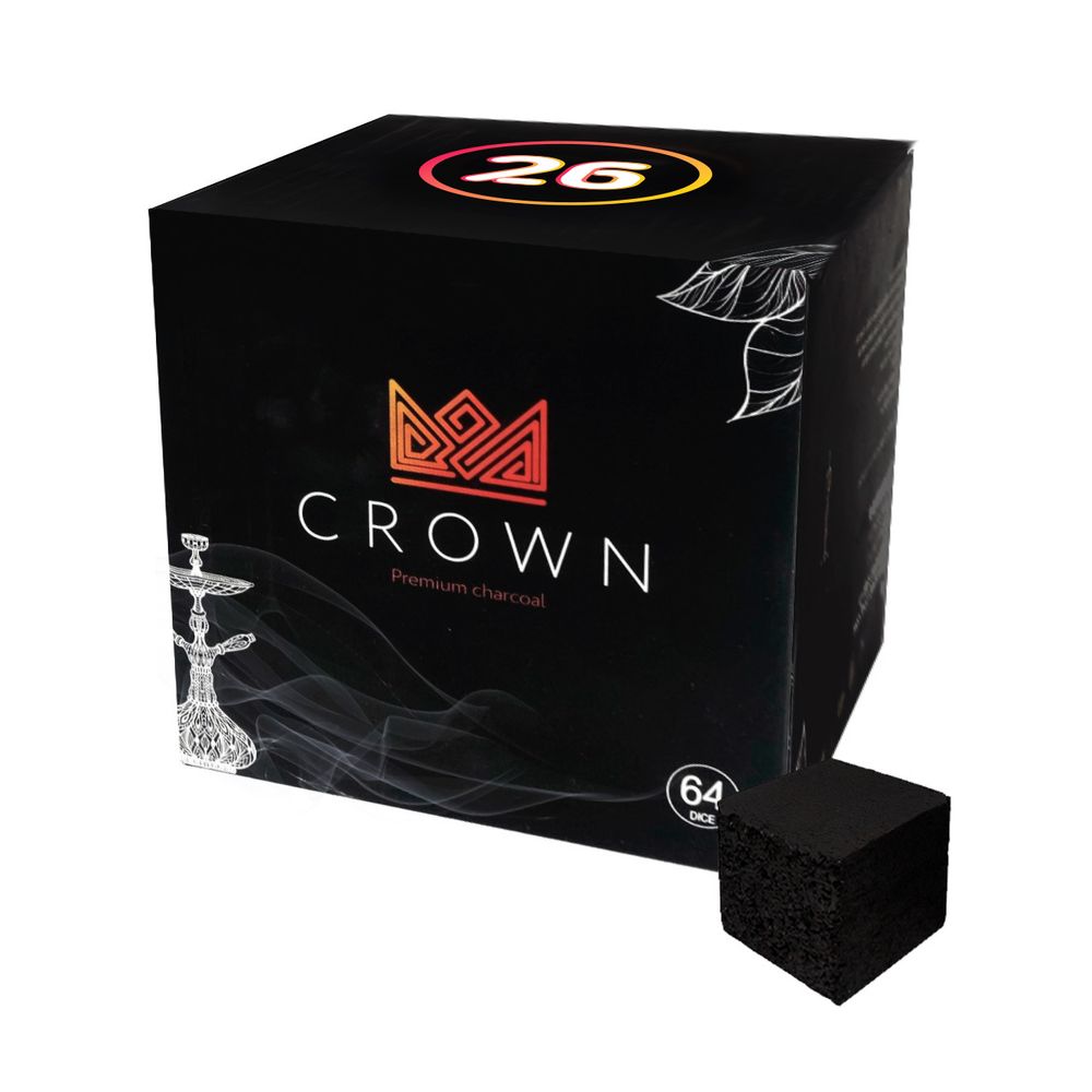Charcoal Crown 26mm (1kg)
