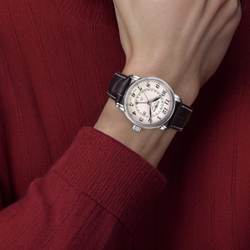 ZEPPELIN Piaget Collection Quartz Movement Men"s Watches Watch White Dial Stainless Steel Case