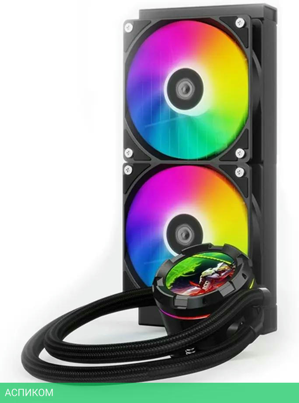 Система жидкостного охлаждения для процессора ID-Cooling SL240 XE Black