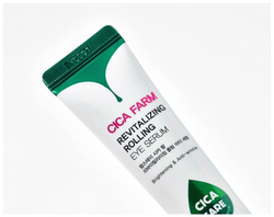 Farmstay Cica farm rolling eye serum Сыворотка для кожи вокруг глаз с центеллой азиатской - 25 мл